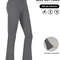 Super Soft Plus Size Flare Pants, High Waisted Tummy Control Leggings, Bootleg Bell Bottoms for Running