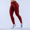 Seamless Yoga Pants for Women, Solid Color, High Waist Tummy Control, Sexy Hip Lifting Tight Sports Pants for Fitness