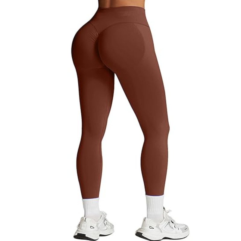 Seamless Yoga Pants for Women, Solid Color, High Waist Tummy Control, Sexy Hip Lifting Tight Sports Pants for Fitness