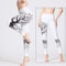 Cloud Hide Women's High Waist Leggings, Plus Size Yoga Pants, Fitness Gym Running Tights, Sexy Print Workout Trousers