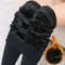 Women's Winter Thermal Leggings, Fluff Lined, Warm Thick Pantyhose, Stretch Slim Pants
