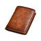 Mens Genuine Leather Wallet RFID Anti Theft Large Capacity Trifold Fashion Card Holder With Photo P 6