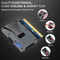 Slim Blocking Wallet Minimalist Credit Card Holder For Men And Women With Money Clip Scratch Resist 2