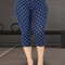 Women's Floral Print Capri Leggings, High Waist, Stretchy Cropped Pants, for Gym, Office, and Casual Wear
