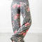 Women's Printed Wide Leg Pants, Loose and Comfortable Yoga Pants with Drawstring, Casual Comfort Wear