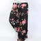 Women's Printed Wide Leg Pants, Loose and Comfortable Yoga Pants with Drawstring, Casual Comfort Wear