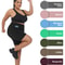 Plus Size Biker Shorts, High Waisted with Pockets, Super Soft Tummy Control, No See Through, for Womens Workout, Running