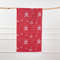 Turkish Bath Towel, Cherry Bow Beach Towel, Quick Drying, Fringed, for Sauna and Children