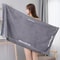 Ultra Soft Hair Towel Wrap, Large Microfiber Hair Towel with Elastic Loop, for Curly, Long and Short Hair