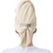 Ultra Soft Hair Towel Wrap, Large Microfiber Hair Towel with Elastic Loop, for Curly, Long and Short Hair