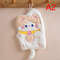 Creative Design Cartoon Hand Towel, Quick Drying and Multi Functional, Double Layer Thick Towel with Simple Pattern