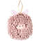 Absorbent Thick Hand Towel, Hanging Type for Bathroom and Kitchen, Cute Animals Handball for Wiping