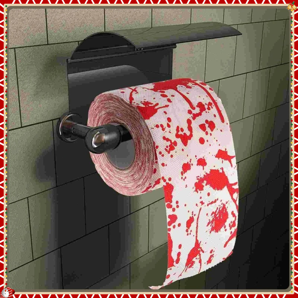 New Packaging, Halloween Decorative Tissue, Themed Paper Towels, Organic Bathroom Tissue, Blood Design