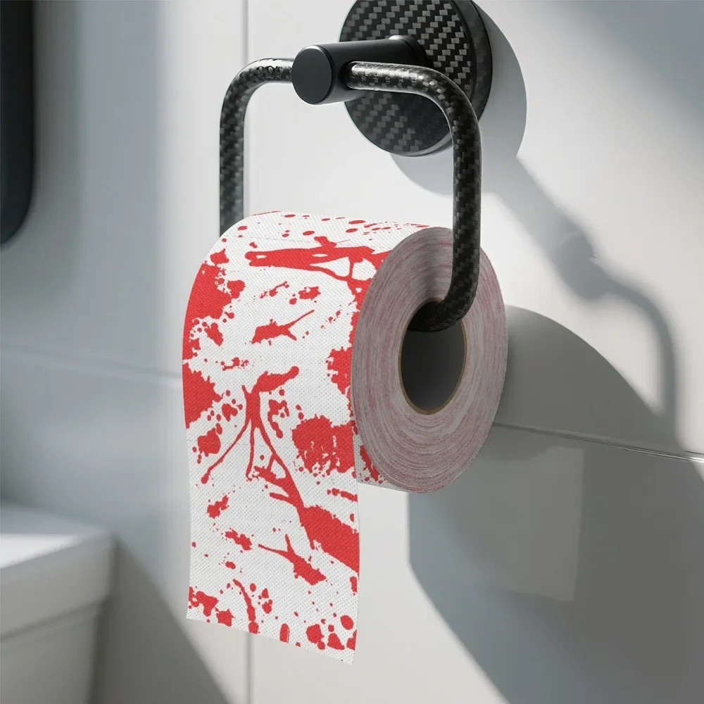 New Packaging, Halloween Decorative Tissue, Themed Paper Towels, Organic Bathroom Tissue, Blood Design