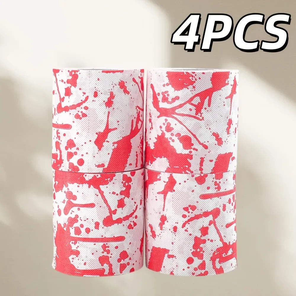 New Packaging, Halloween Decorative Tissue, Themed Paper Towels, Organic Bathroom Tissue, Blood Design