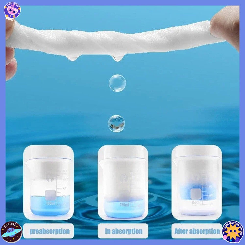 Reusable Face Towels 50 Pack Thickened Makeup Remover Wet And Dry Use Travel Cleanser Cloths 1