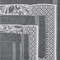 Modern Threads Reversible Jacquard Towel Set, 6 Piece Bath Towels and Hand Towels, Trefoil Filigree Design, Yarn Dyed