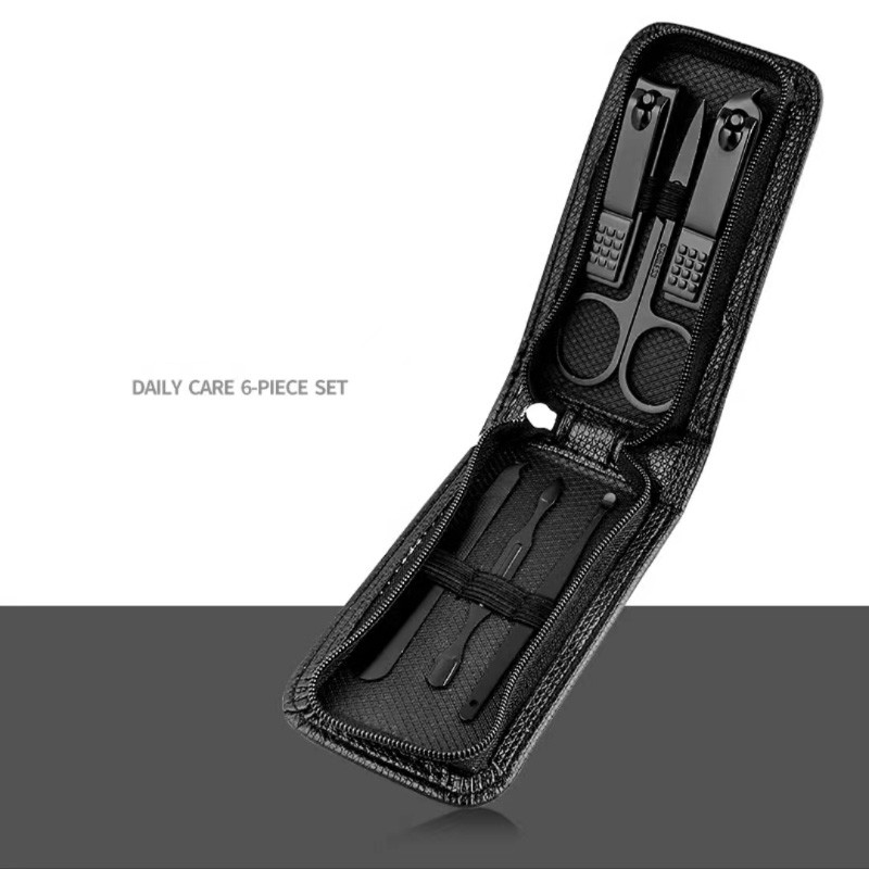 High End Nail Scissors Set Mens And Womens Nail Clippers 6 Piece Portable Household Manicure Beauty 5