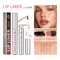 Peel Off Tattoo Waterproof Lip Liner, Lipgloss Matte Lip Tint, Long Lasting Brown Contour Lip Stain