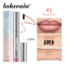 Peel Off Tattoo Waterproof Lip Liner, Lipgloss Matte Lip Tint, Long Lasting Brown Contour Lip Stain