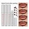 Peel Off Tattoo Waterproof Lip Liner, Lipgloss Matte Lip Tint, Long Lasting Brown Contour Lip Stain