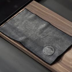 tea towel, absorbent tea cloth, zen teaware, tea ceremony accessories, table cloth