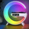 Wake-Up Light Alarm Clock with RGB, Wireless Charger & Bluetooth Speaker