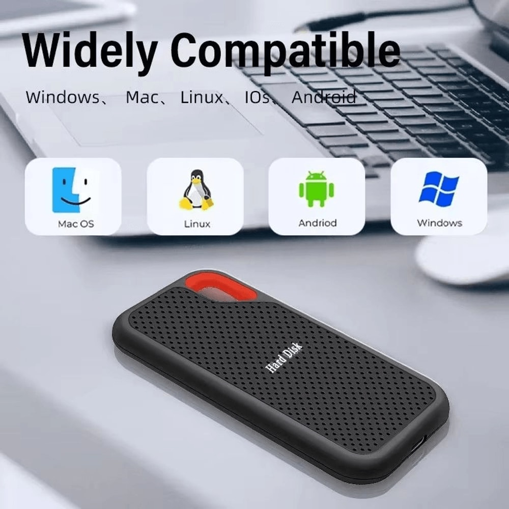 Lightweight portable SSD for easy file management