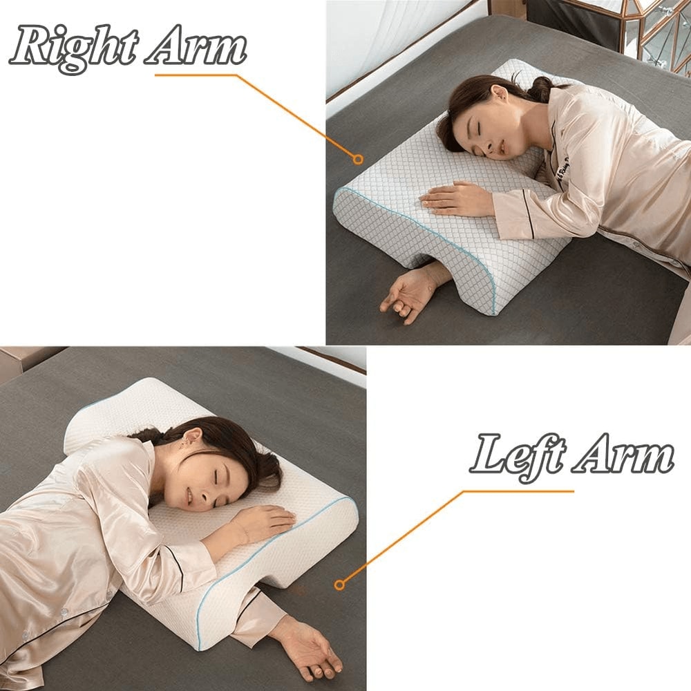 Memory Foam Pillow For Side Sleepers Anti Pressure Arm Rest Pillow With Slow Rebound For Ultimate C 8