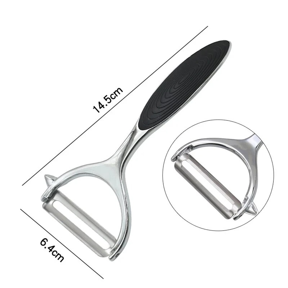 Stainless Steel Vegetable Peeler And Potato Peeler With Carrot Grater 4