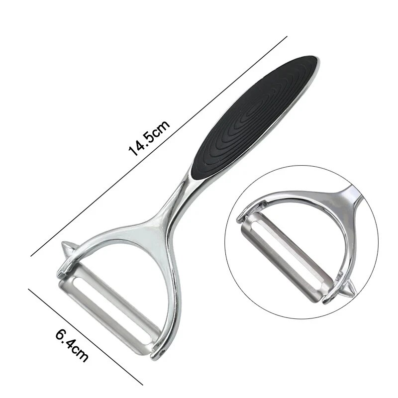 Stainless Steel Vegetable Peeler And Potato Peeler With Carrot Grater 4