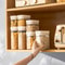 Airtight Pasta Storage Container For Spaghetti Grains And Snacks 3
