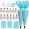 Premium Reusable Piping Set with Professional Cake Decorating Tips & Baking Accessories