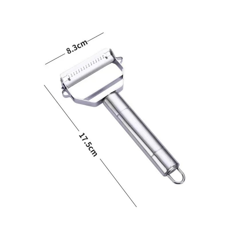 Premium Stainless Steel Multifunction Vegetable Peeler & Kitchen Fruit Slicer Julienne Cutter Potato Shredder