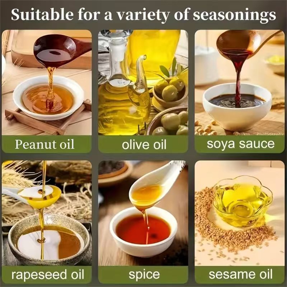 Oil Sprayer For Cooking Glass Olive Oil Dispenser For Air Fryer And Salad 5