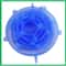 Premium Reusable Silicone Stretch Lids Set Sizes of airtight food covers & dishwasher safe container lids