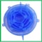 Premium Reusable Silicone Stretch Lids Set Sizes of airtight food covers & dishwasher safe container lids