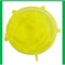 Premium Reusable Silicone Stretch Lids Set Sizes of airtight food covers & dishwasher safe container lids