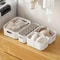 Piece Stackable Rectangular Storage Box Set Plastic Organizer Containers 1