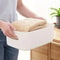 Piece Stackable Rectangular Storage Box Set Plastic Organizer Containers 4
