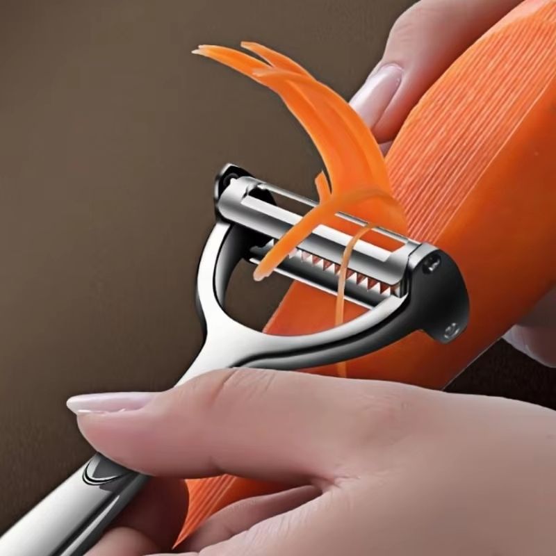 Premium Stainless Steel Vegetable Peeler Julienne Peeler Multi Function Kitchen Tool For Potatoes 1
