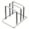 Stainless Steel Pot Lid Organizer & Cutting Board Storage Rack Space Saving Kitchen Countertop Organizer