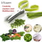 Five Blade Stainless Steel Herb Scissors Scallion Cutter For Quick Kitchen Prep 1