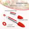 Stainless Steel Non Slip Kitchen Tongs For BBQ Salad And Cooking 3