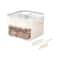 Cube Press Ice Maker With Storage Bin Easy Release Lid 4