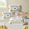 Pack Elastic Food Storage Covers Disposable FoodGrade Bowl Covers For Meal Prep Leftovers 0