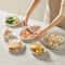 Pack Elastic Food Storage Covers Disposable FoodGrade Bowl Covers For Meal Prep Leftovers 2