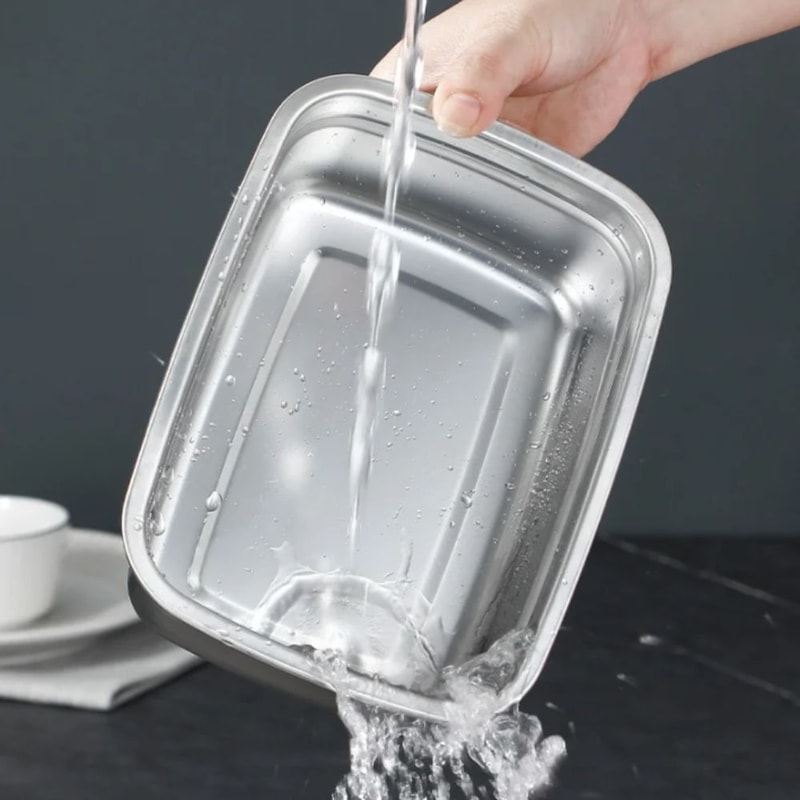 Premium Stainless Steel Bento Box Leakproof Large Capacity Lunch Box For Camping School And Meal Pr 1