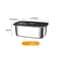Premium Stainless Steel Bento Box Leakproof Large Capacity Lunch Box For Camping School And Meal Pr 2