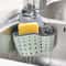 Adjustable Kitchen Sink Caddy Hanging Drain Basket And Sponge Holder Organizer For Faucets 0